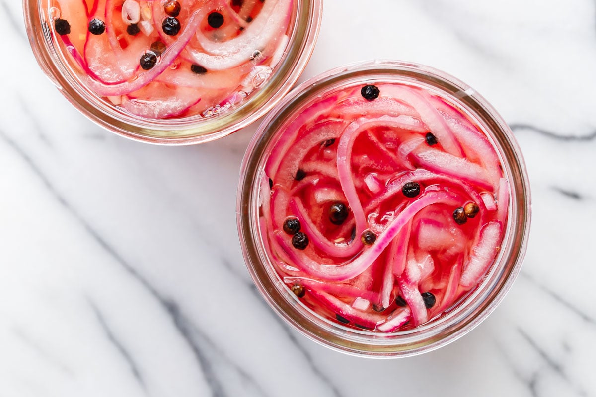 Quick Pickled Red Onions