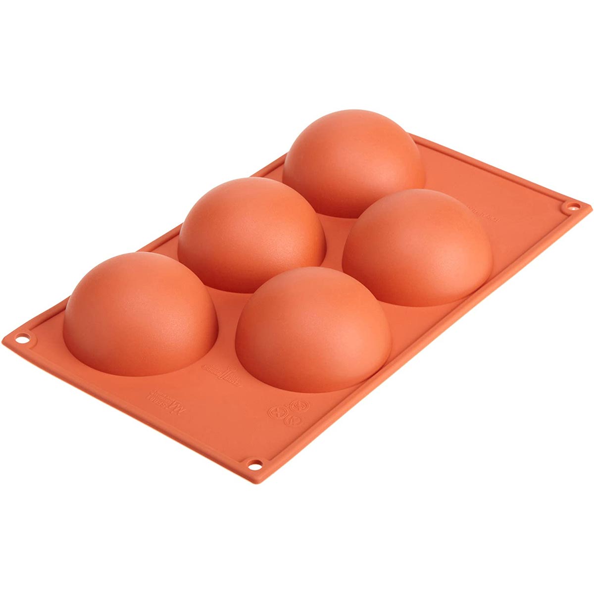 Silicone HalfSphere Mold, 4 Oz Love and Olive Oil