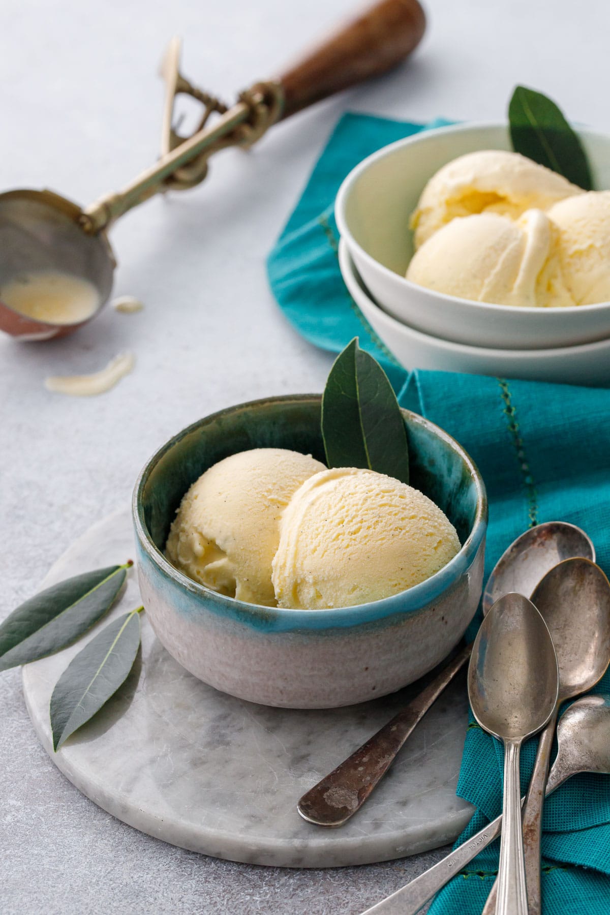 Fresh Bay Leaf and Vanilla Bean Ice Cream Cook Now