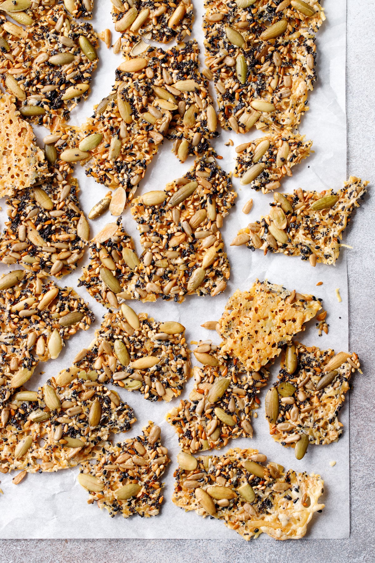 Seeds & Cheese Crackers Love and Olive Oil
