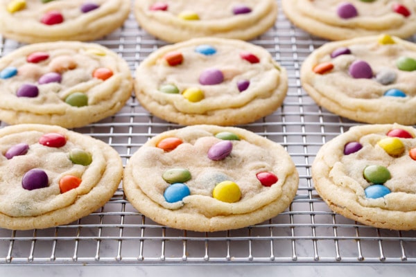 M&M Sugar Cookies