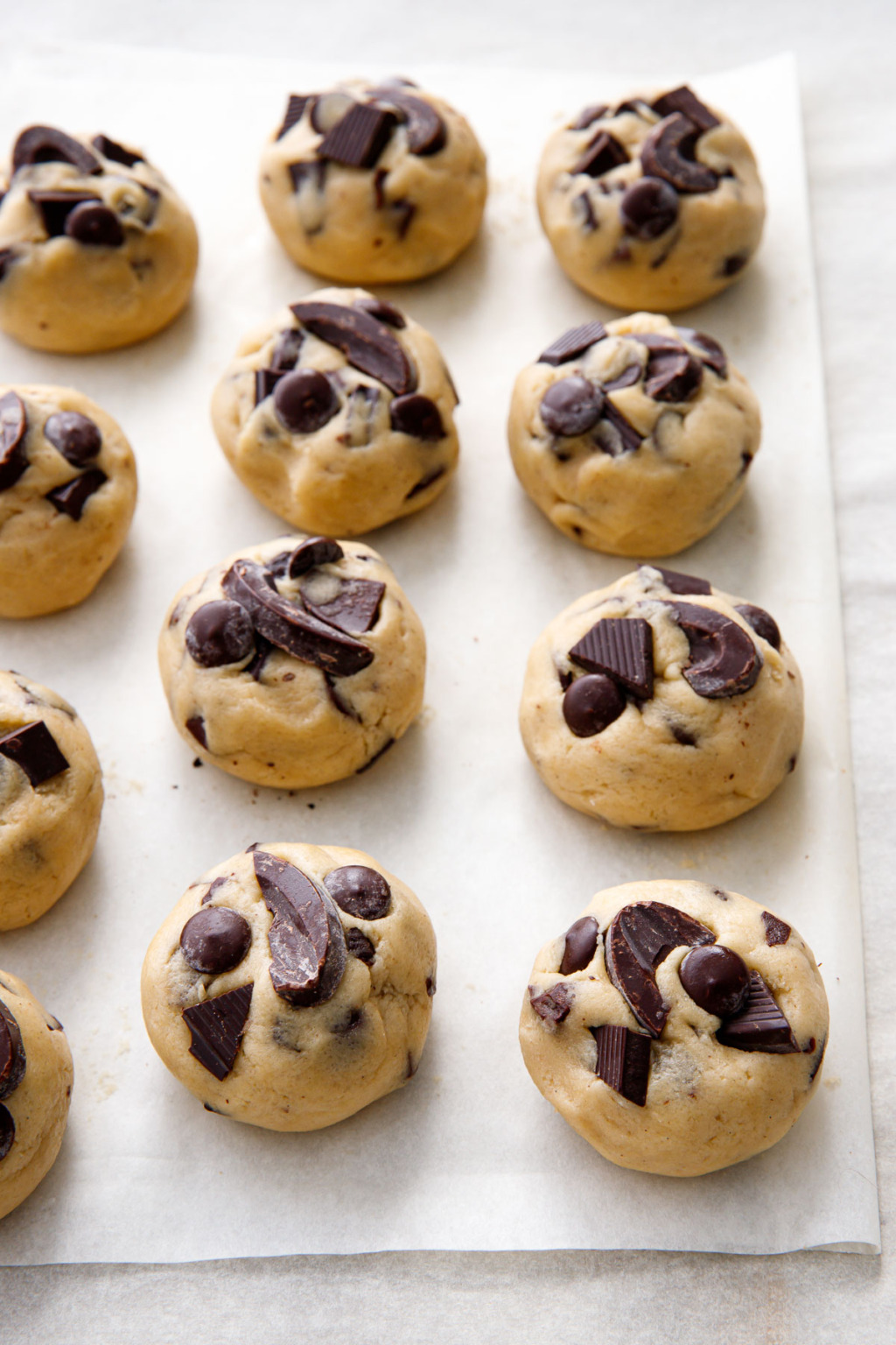 Amaretto Chocolate Chip Cookies Love and Olive Oil