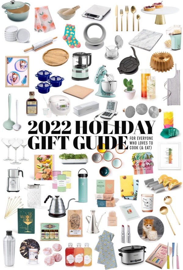 2022 Holiday Gift Guide for everyone who loves to cook and eat!