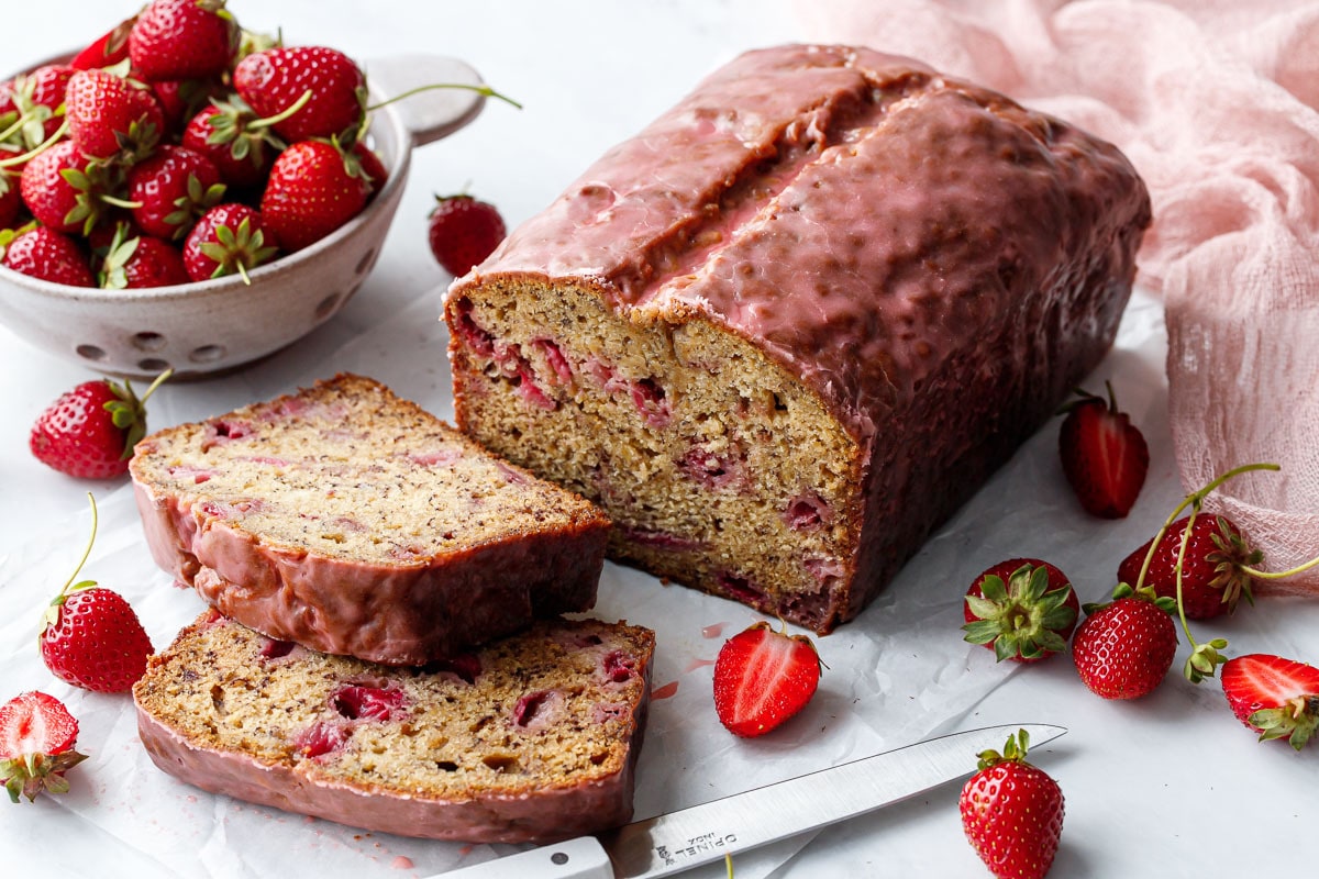 Strawberry Banana Bread