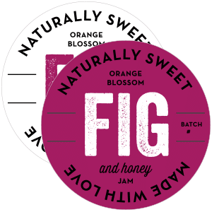 Honey Fig Jam Label