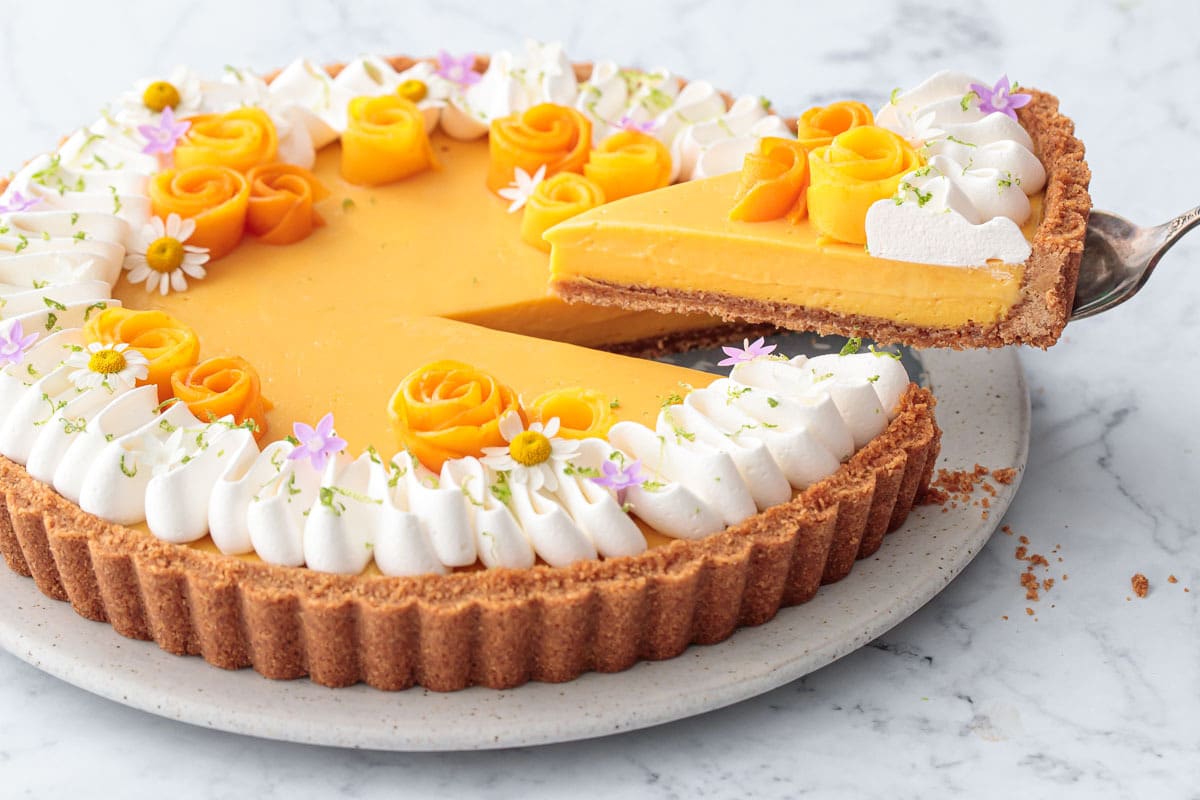 Mango Lime Tart