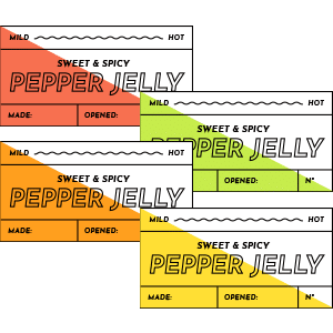 Pepper Jelly Label