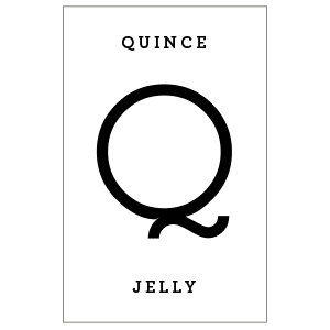 Quince Jelly Label