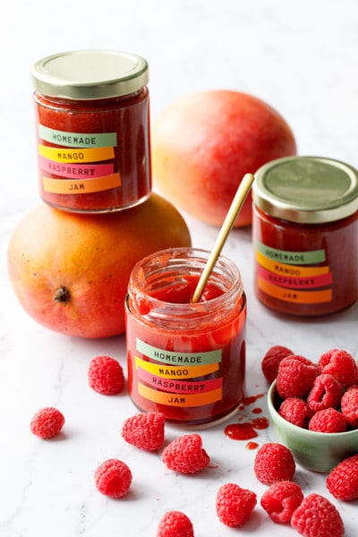 Mango Raspberry Jam | Love and Olive Oil