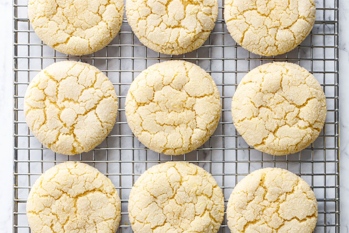 Lemon Olive Oil Sugar Cookies