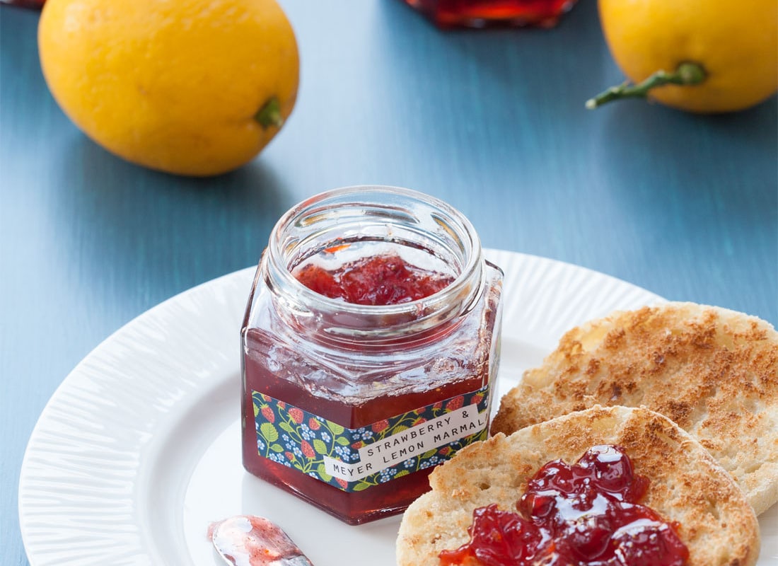 Strawberry & Meyer Lemon Marmalade