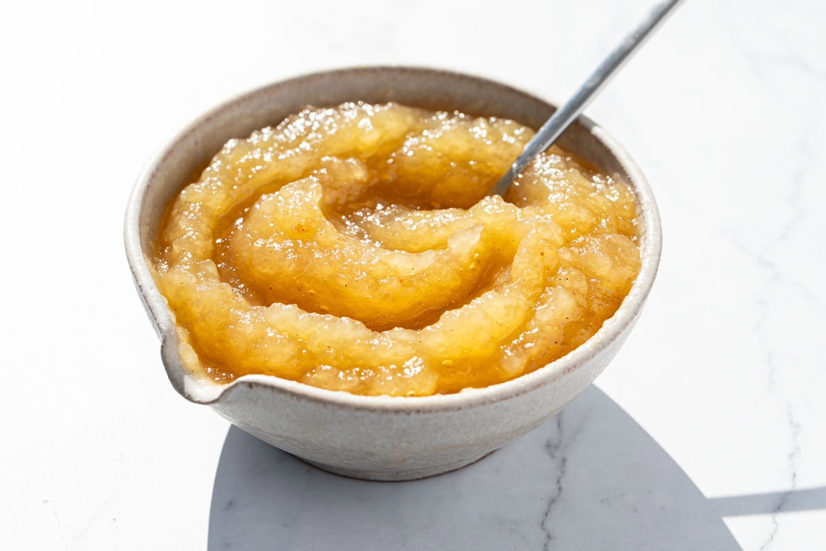 30 Minute Stovetop Applesauce (Small Batch)