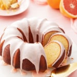 Grapefruit Olive Oil Bundt Cake (with Greek Yogurt)