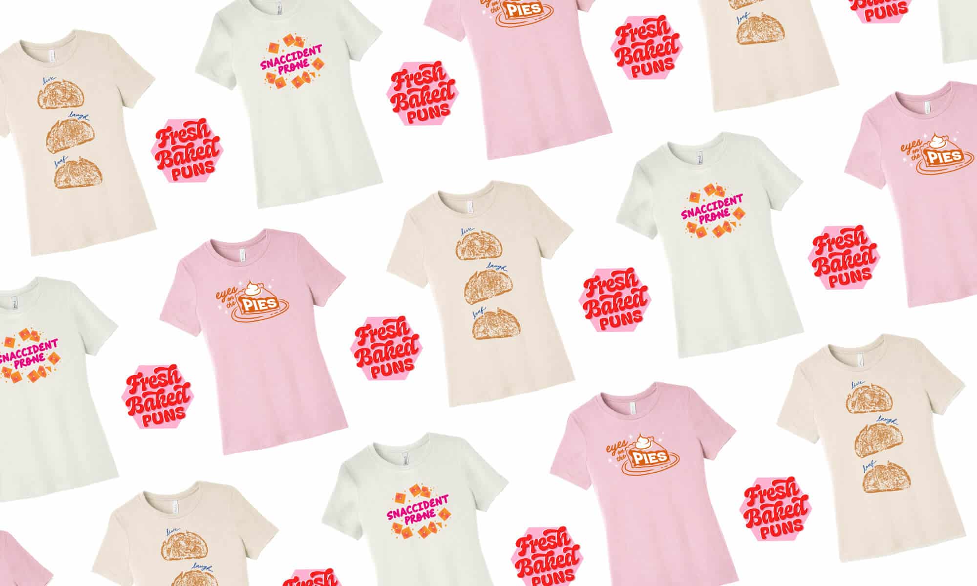 New Fresh Baked Puns Designs: Double the Fun!