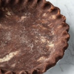 Flaky Chocolate Pie Crust