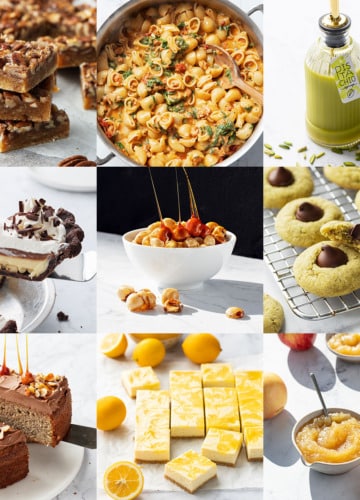 Photo grid of 9 top visited recipe posts of 2025.