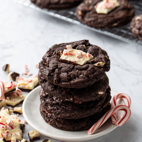 christmas cookie tobacco Chocolate Peppermint Bark Cookies
