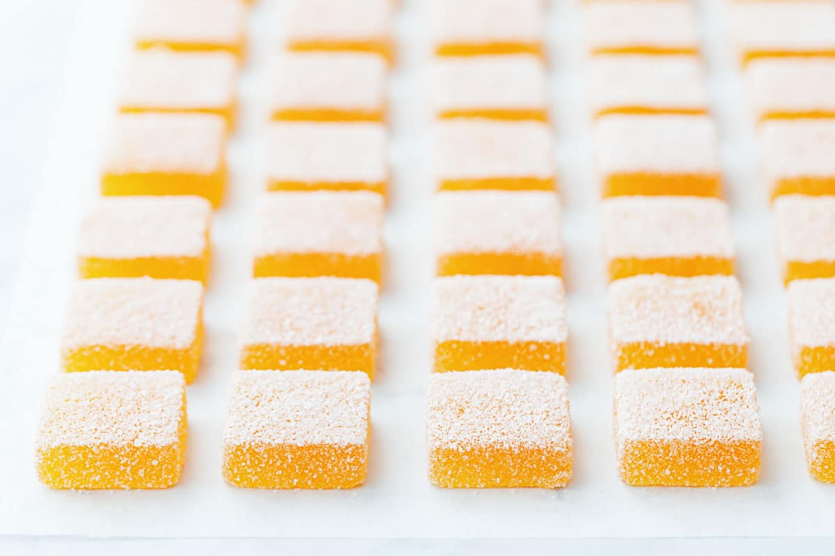 Passionfruit Jellies (Pâte de Fruit)